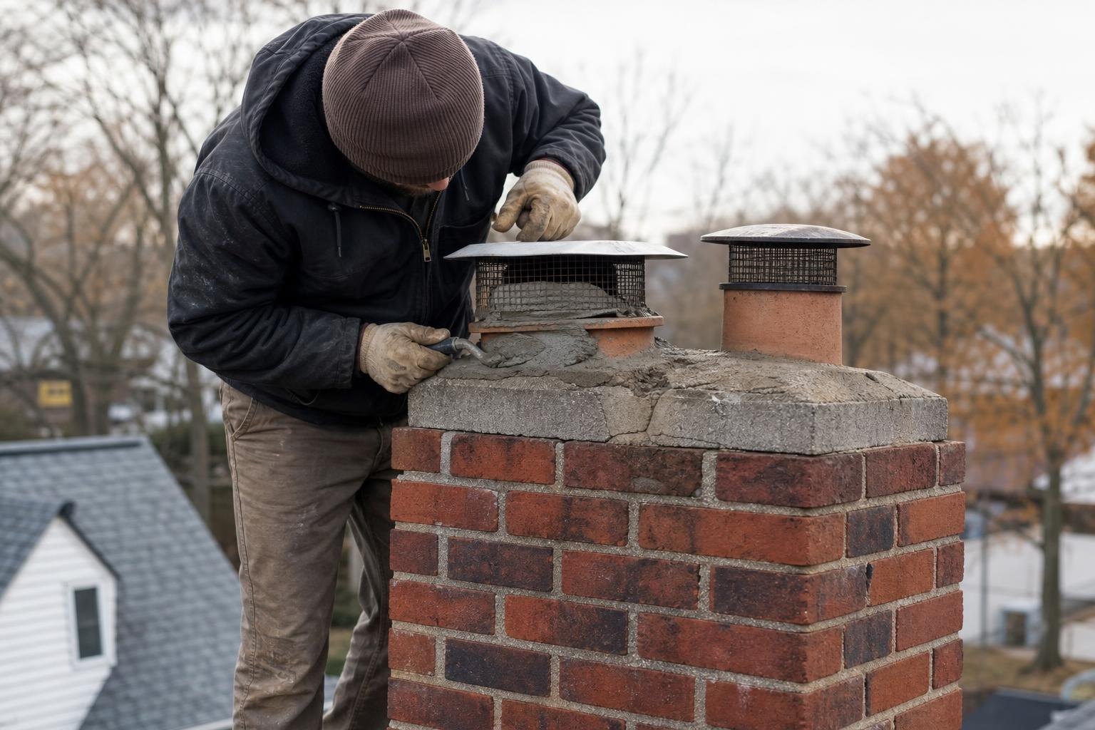 Chimney Cap Installation